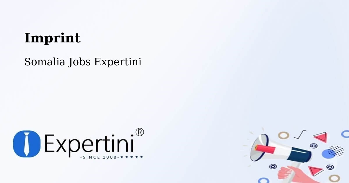 Imprint – Marka - Somalia Jobs Expertini